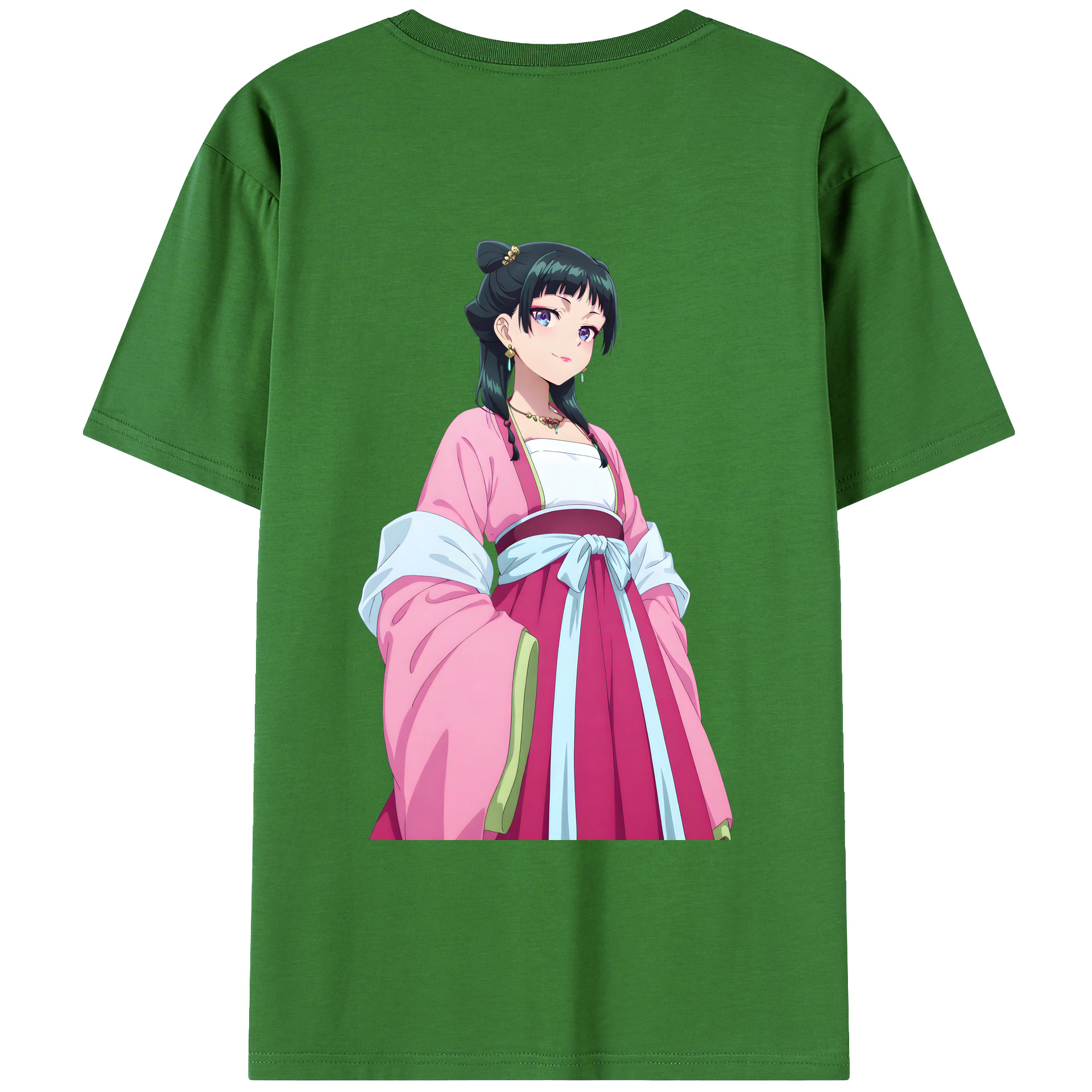 （画像用） 薬屋のひとりごと The Apothecary Diaries レディース半袖Tシャツ(バックプリント)